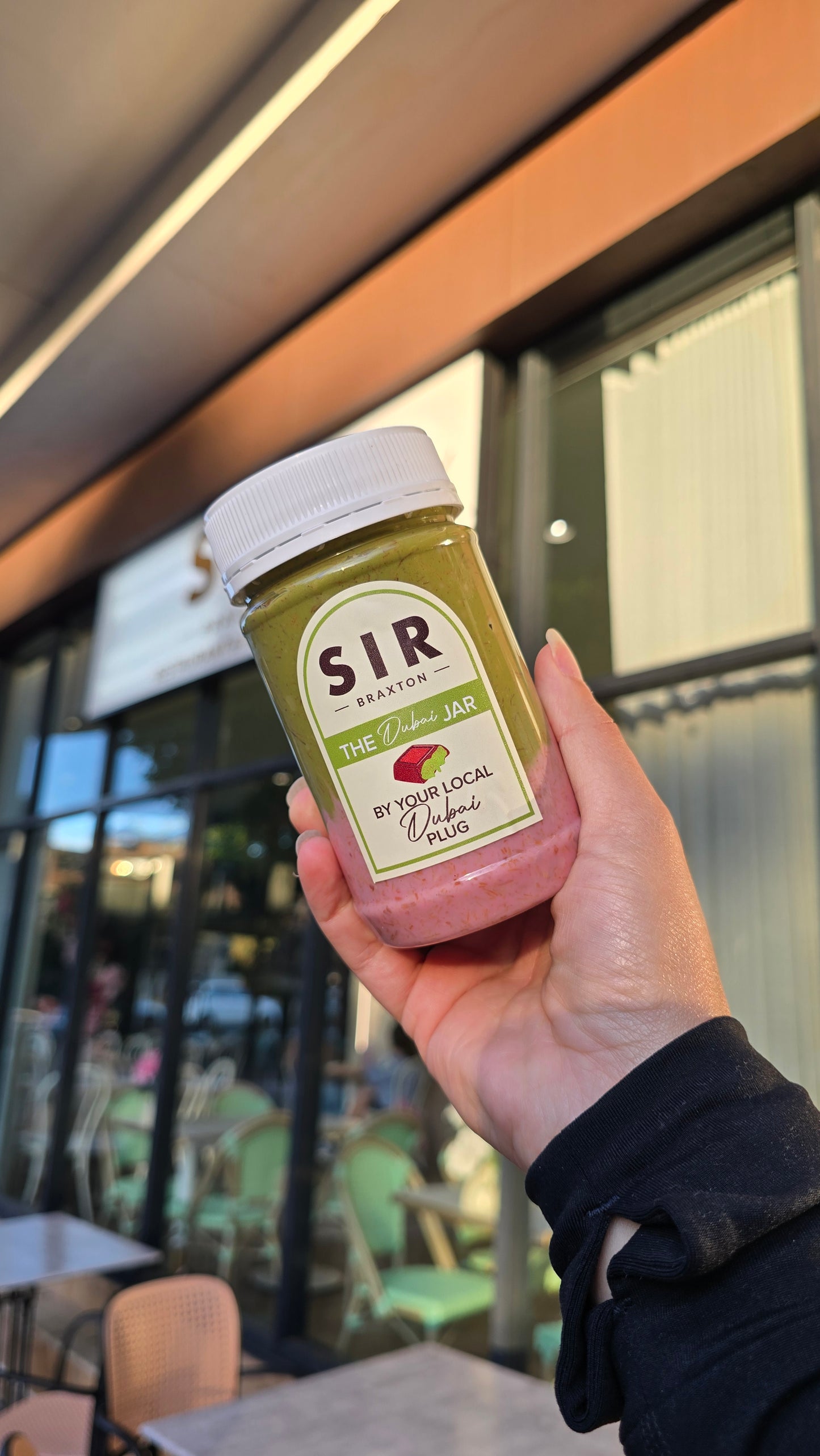 Matcha Dubai Jar